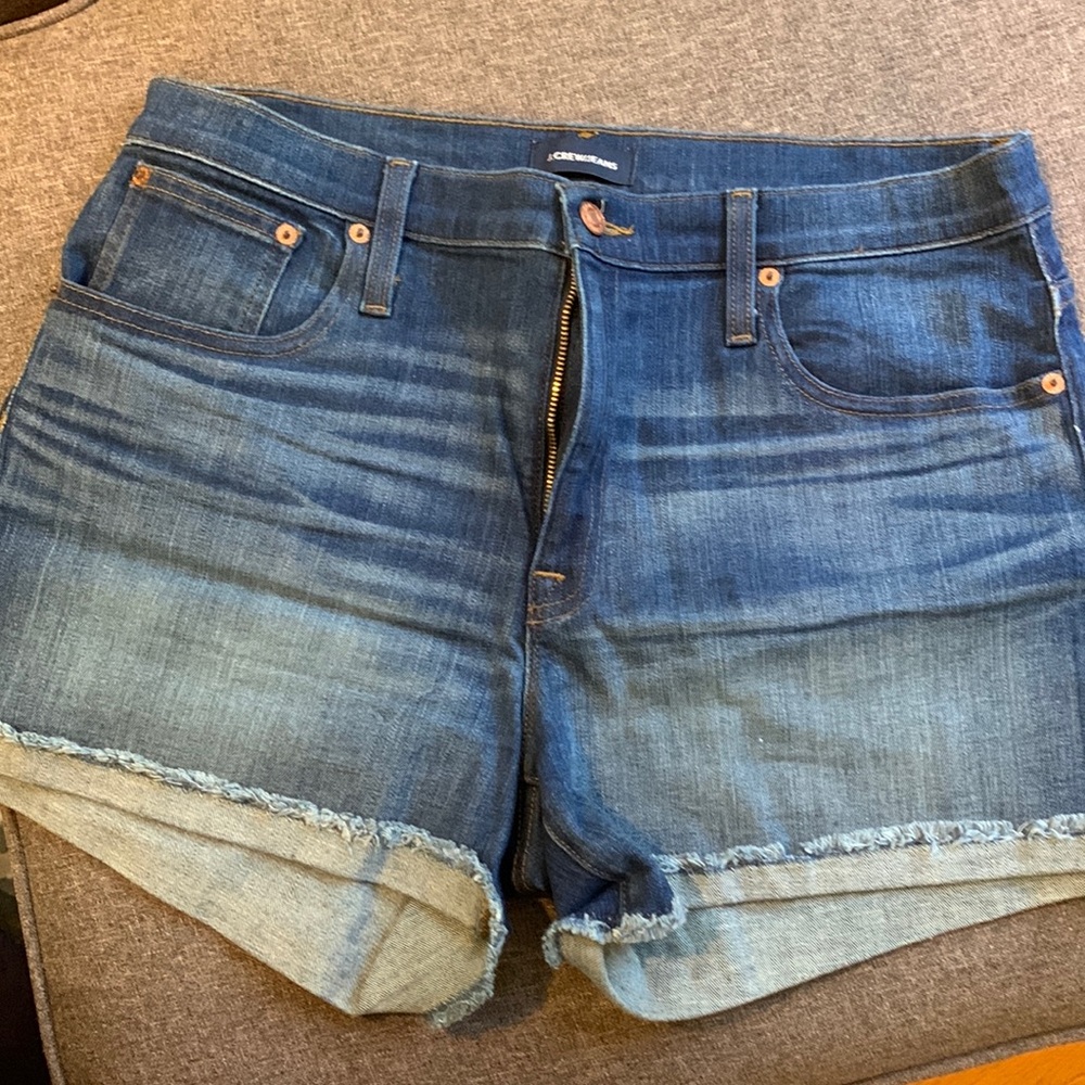 Jcrew denim shorts